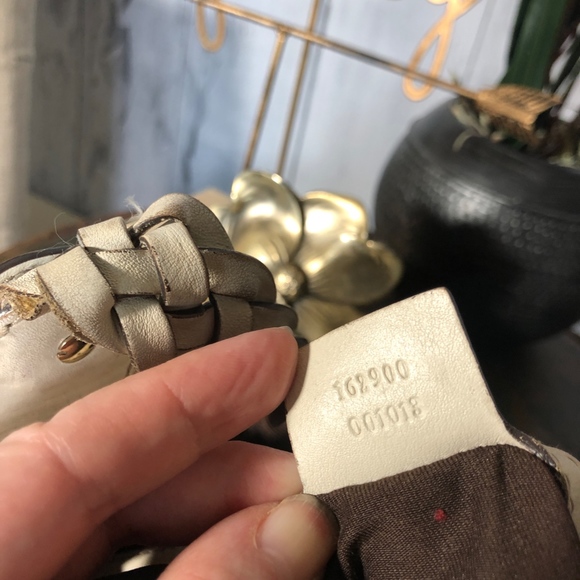 Gucci Pelham Tan/Cream Canvas/Leather Signature